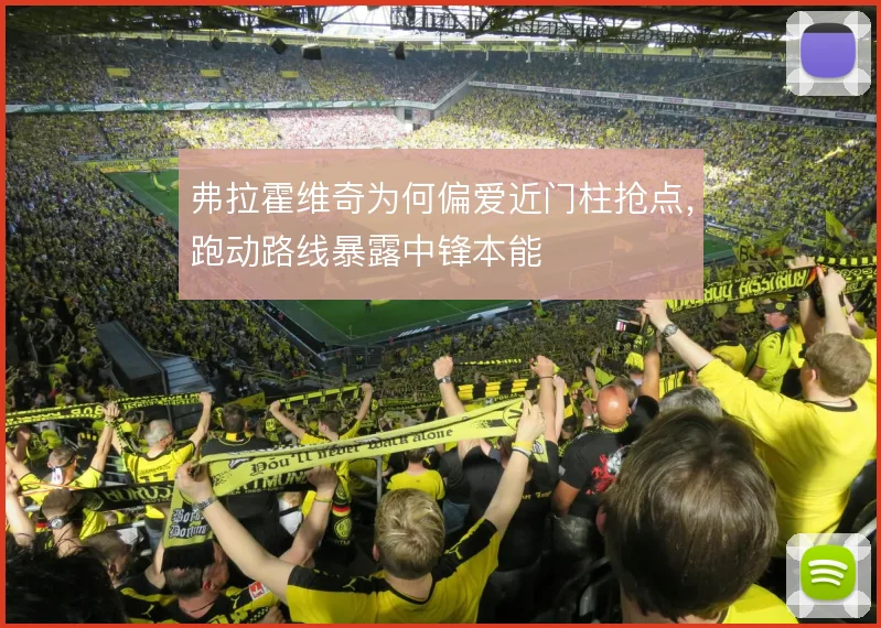 弗拉霍维奇为何偏爱近门柱抢点，跑动路线暴露中锋本能